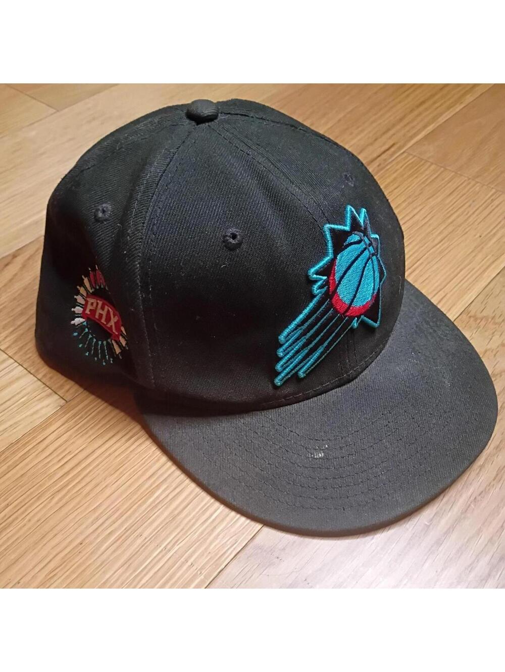 New Era Men's Black and Multi Hat